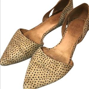 Madewell Animal Print D’orsay Flat